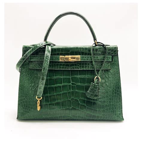 hermes kelly bag green